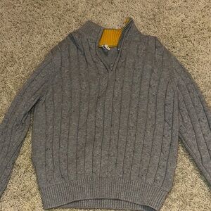 Kid Nation -Boys Half Zip Sweater Medium (7/8)